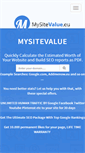 Mobile Screenshot of mysitevalue.eu